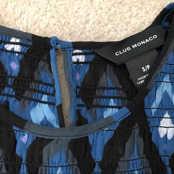 SOLD! CLUB MONACO Gorgeous Ruched Top, Small - Picture 4 of 6